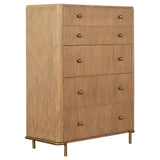 Arini Sand Wash 5-Drawer Chest from Coaster - Luna Furniture