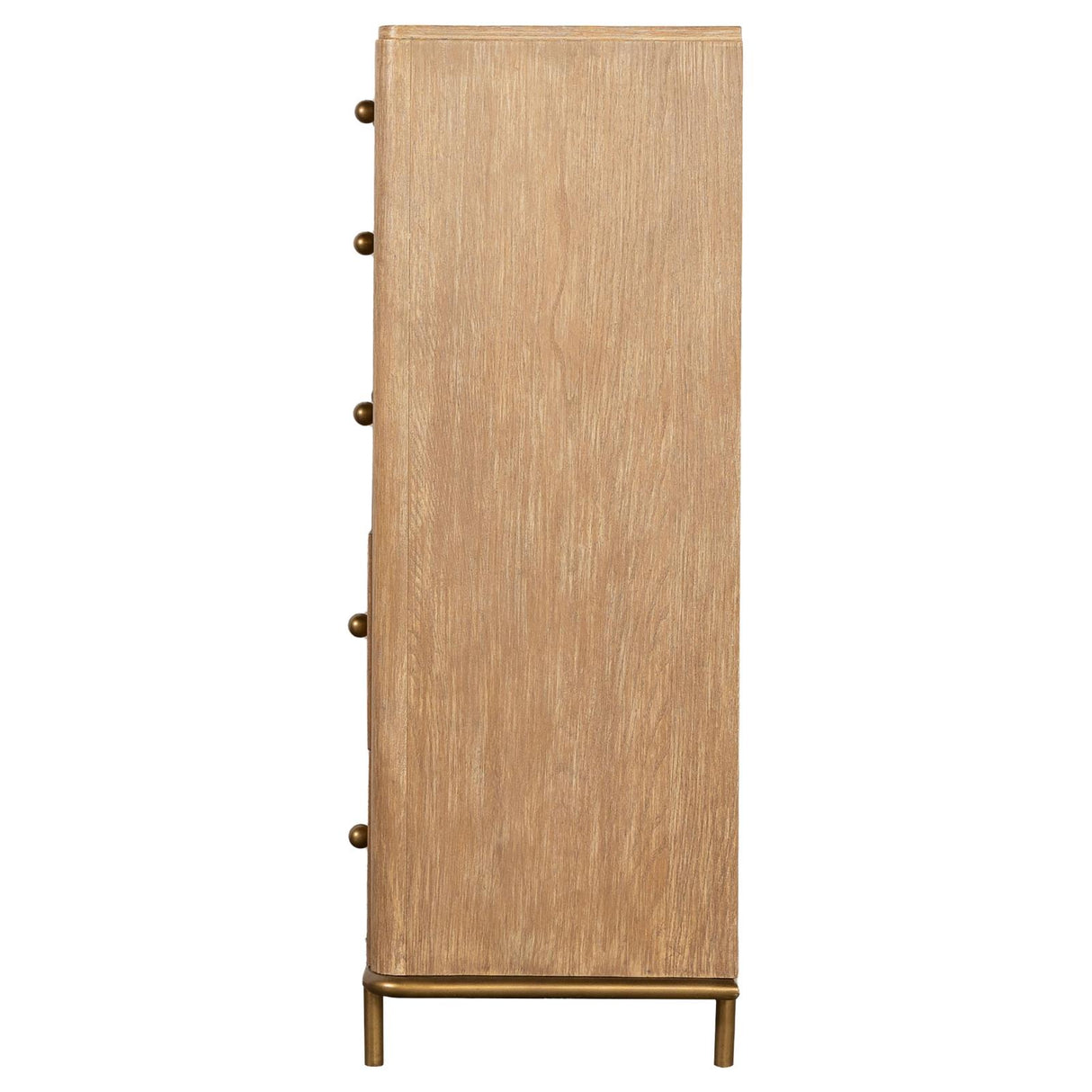 Arini Sand Wash 5-Drawer Chest from Coaster - Luna Furniture