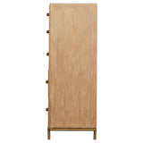Arini Sand Wash 5-Drawer Chest from Coaster - Luna Furniture