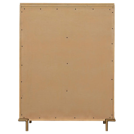 Arini Sand Wash 5-Drawer Chest from Coaster - Luna Furniture