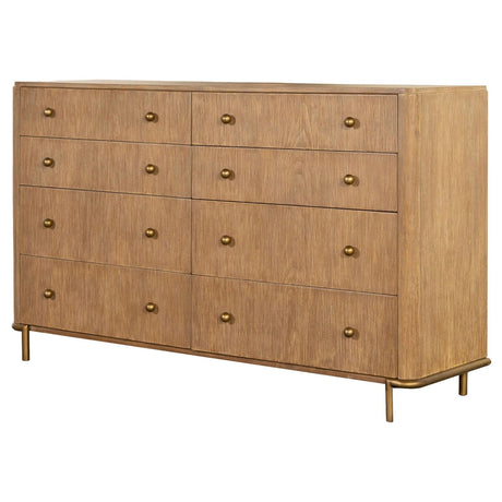 Arini Sand Wash 8-Drawer Dresser from Coaster - Luna Furniture