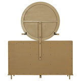 Arini Sand Wash 8-Drawer Dresser with Mirror from Coaster - Luna Furniture