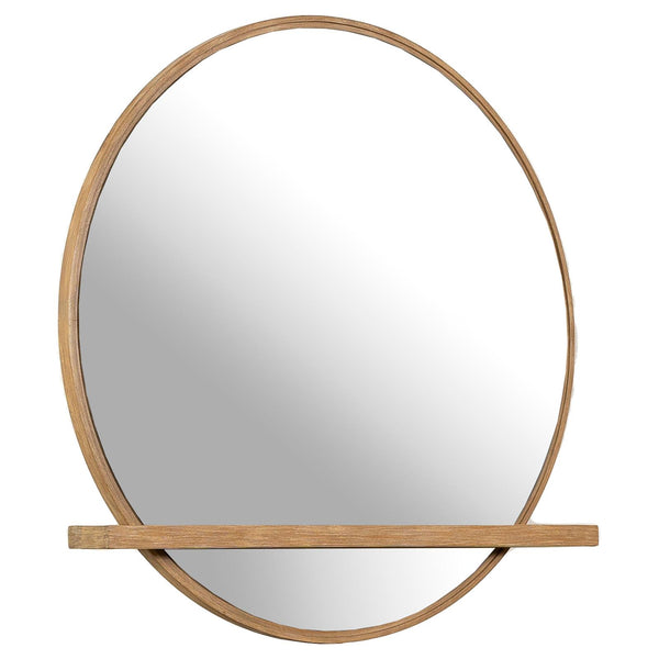 Arini Sand Wash Round Dresser Mirror (Mirror Only)