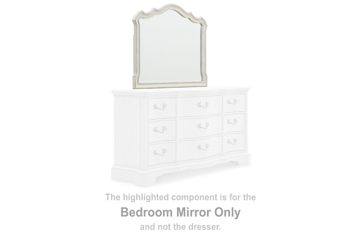 Arlendyne Antique White Bedroom Mirror (Mirror Only) from Ashley - Luna Furniture