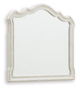 Arlendyne Antique White Bedroom Mirror (Mirror Only) from Ashley - Luna Furniture