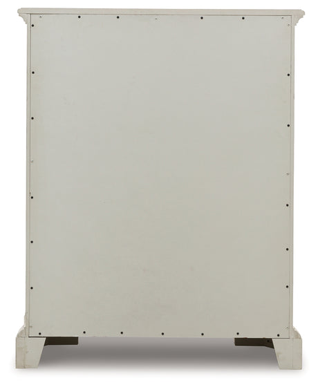 Arlendyne Antique White Chest of Drawers from Ashley - Luna Furniture