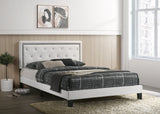 Armada White Queen Platform Bed from Happy Homes - Luna Furniture