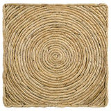 Artina Natural Brown Woven Rattan Round Coffee Table from Coaster - Luna Furniture