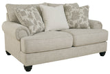 Asanti Fog Loveseat from Ashley - Luna Furniture