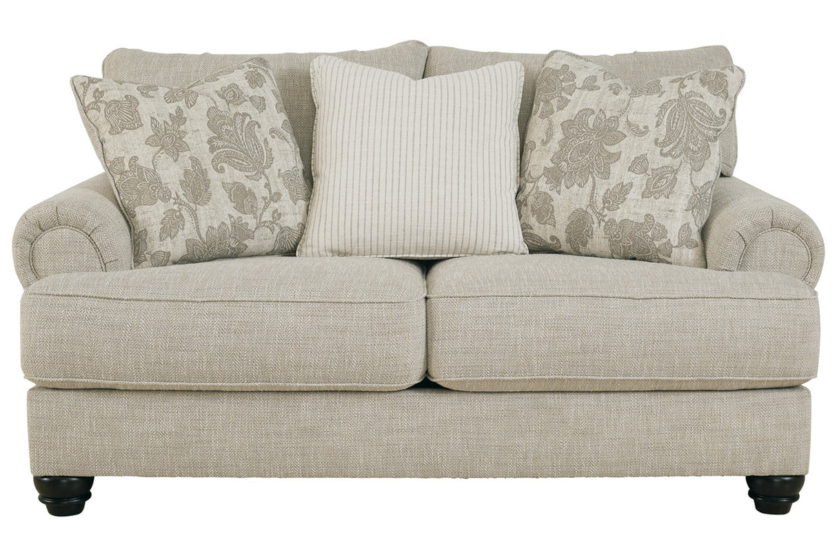 Asanti Fog Loveseat from Ashley - Luna Furniture