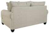 Asanti Fog Loveseat from Ashley - Luna Furniture