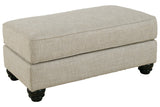 Asanti Fog Ottoman from Ashley - Luna Furniture