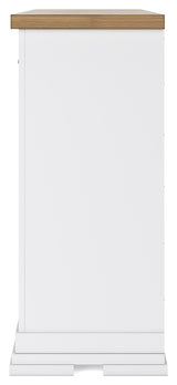 Ashbryn White/Natural Dresser from Ashley - Luna Furniture