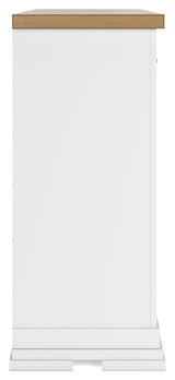 Ashbryn White/Natural Dresser from Ashley - Luna Furniture