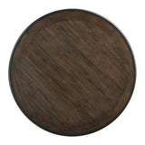 Asher Antique White/Brown/Beige Counter Height Set from Homelegance - Luna Furniture