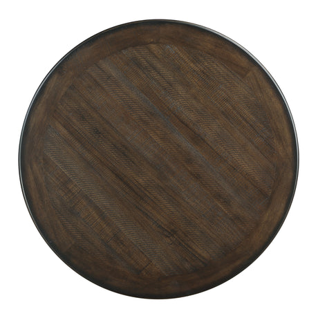 Asher Antique White/Brown/Beige Counter Height Set from Homelegance - Luna Furniture