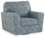 Aterburm Twilight Swivel Accent Chair from Ashley - Luna Furniture