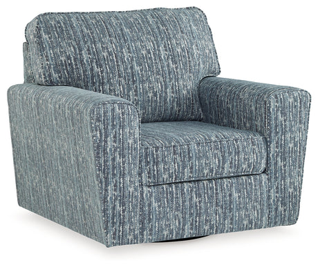 Aterburm Twilight Swivel Accent Chair from Ashley - Luna Furniture