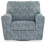 Aterburm Twilight Swivel Accent Chair from Ashley - Luna Furniture