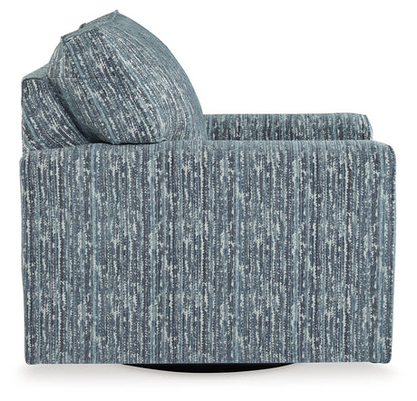 Aterburm Twilight Swivel Accent Chair from Ashley - Luna Furniture