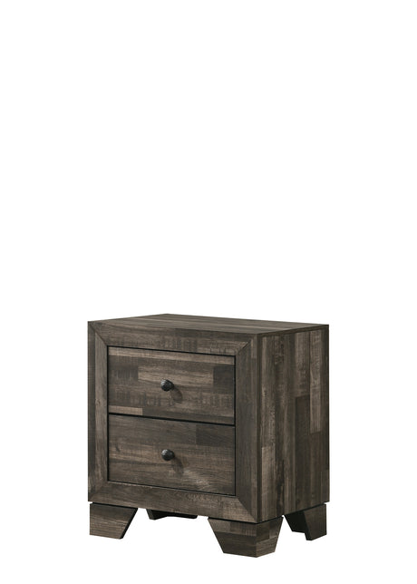 Atticus Brown Nightstand from Crown Mark - Luna Furniture