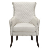 Avalon Beige Quilted Accent Chair from Homelegance - Luna Furniture