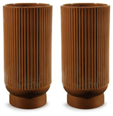 Avalyah Burnt Umber Vase from Ashley - Luna Furniture