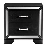 Aveline Black Nightstand from Homelegance - Luna Furniture