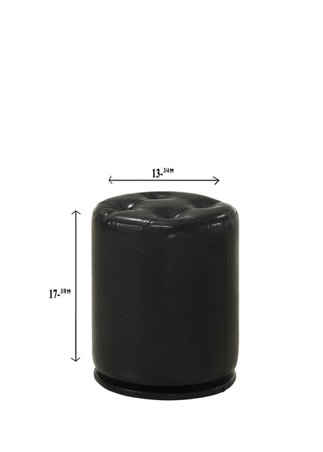 Avery Black Makeup Vanity Set with Lighted Mirror from Crown Mark - Luna Furniture