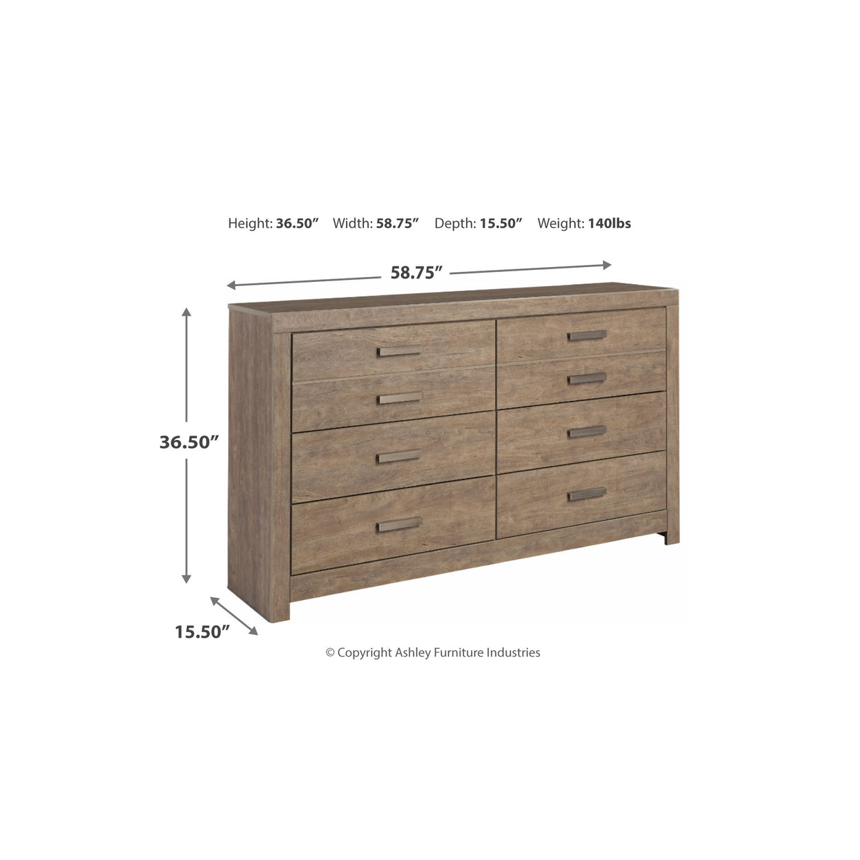 Culverbach Gray Youth Panel Bedroom Set from Ashley - Luna Furniture