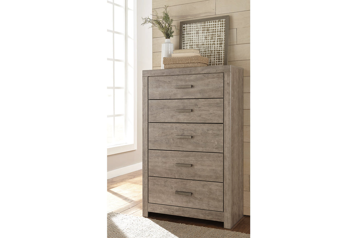 Culverbach Gray Chest of Drawers from Ashley - Luna Furniture