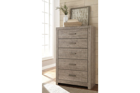 Culverbach Gray Chest of Drawers from Ashley - Luna Furniture