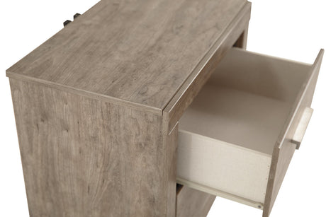 Culverbach Gray Nightstand from Ashley - Luna Furniture