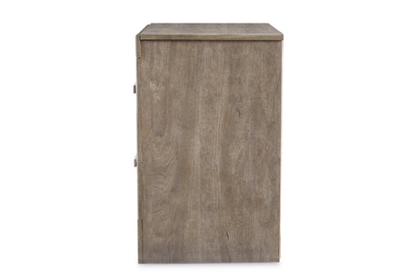 Culverbach Gray Nightstand from Ashley - Luna Furniture