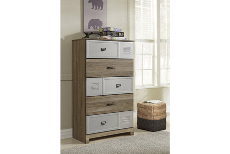 Sweed Valley Natural/Black Pouf from Ashley - Luna Furniture