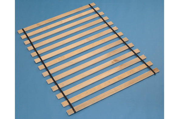 Frames and Rails Brown Queen Roll Slats