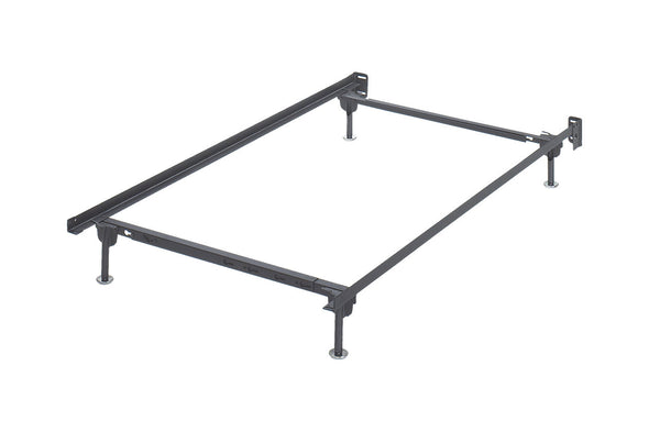Frames and Rails Metallic Twin/Full Bolt on Bed Frame