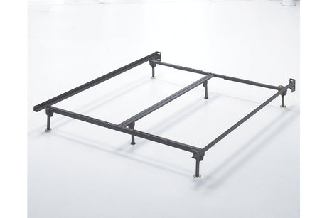 Frames and Rails Metallic Queen/King/California King Bolt on Bed Frame -  - Luna Furniture