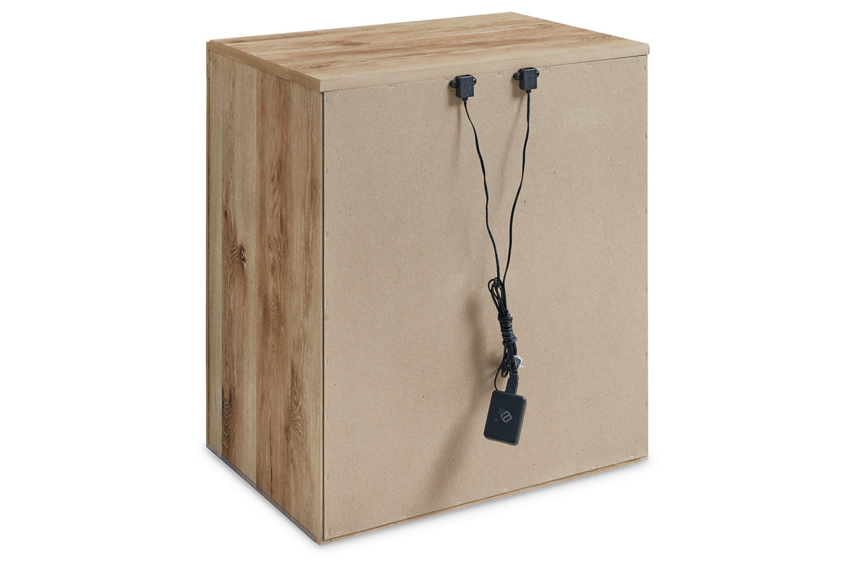 Hyanna Tan Nightstand from Ashley - Luna Furniture