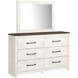 Gerridan White/Gray Panel Bedroom Set from Ashley - Luna Furniture