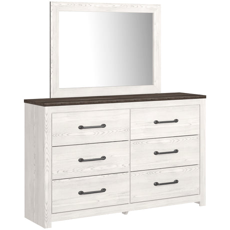 Gerridan White/Gray Youth Panel Bedroom Set from Ashley - Luna Furniture