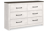 Gerridan White/Gray Dresser from Ashley - Luna Furniture