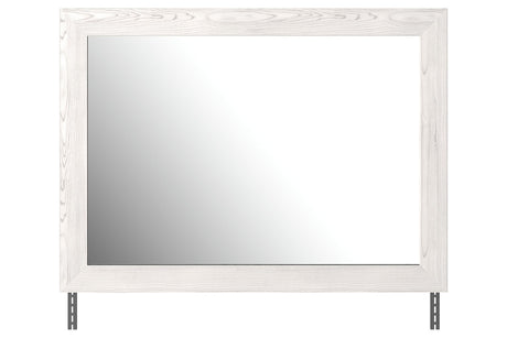 Gerridan White/Gray Bedroom Mirror (Mirror Only) from Ashley - Luna Furniture