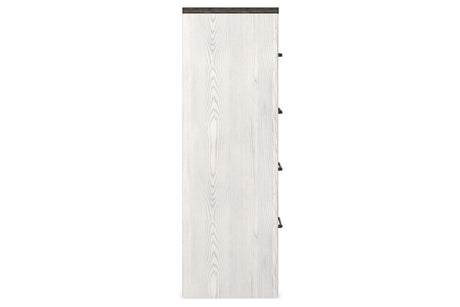 Gerridan White/Gray Chest of Drawers from Ashley - Luna Furniture