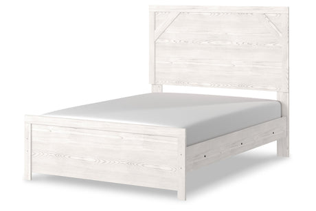 Gerridan White Full Panel Bed from Ashley - Luna Furniture
