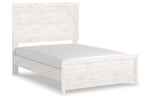 Gerridan White/Gray Full Panel Bed
