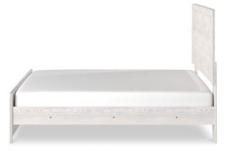 Gerridan White King Panel Bed from Ashley - Luna Furniture