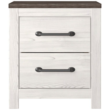 Gerridan White/Gray Panel Bedroom Set from Ashley - Luna Furniture