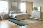 Cottenburg Light Gray-White Panel Bedroom Set - Luna Furniture