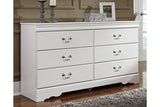 Anarasia White Dresser from Ashley - Luna Furniture